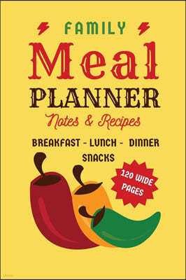 Family Meal Planner | Notes and Recipes