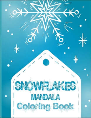 Snowflakes Mandala Coloring Book