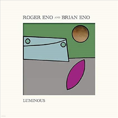 Roger Eno & Brian Eno — Luminous 앨범 커버