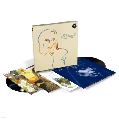 Joni Mitchell - Reprise Albums (1968-1971) (Remastered)(4LP Box Set)