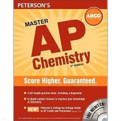 Peterson's Master AP Chemistry (Paperback, CD-ROM, 2nd) 