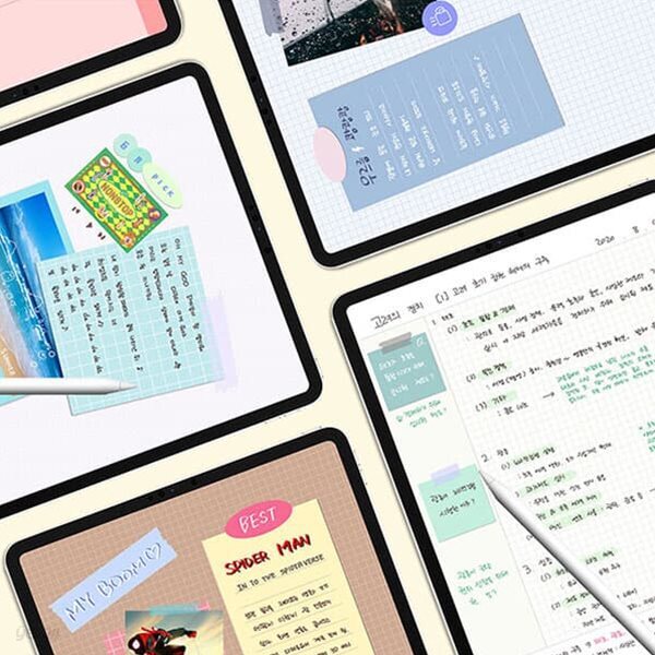 베이직노트 굿노트 아이패드 속지