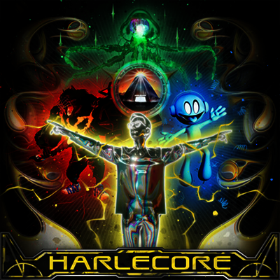 Danny L Harle — Harlecore 앨범 커버