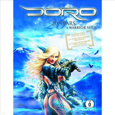 Doro - 20 Years - A Warrior Soul (2DVD+1CD)(DVD)