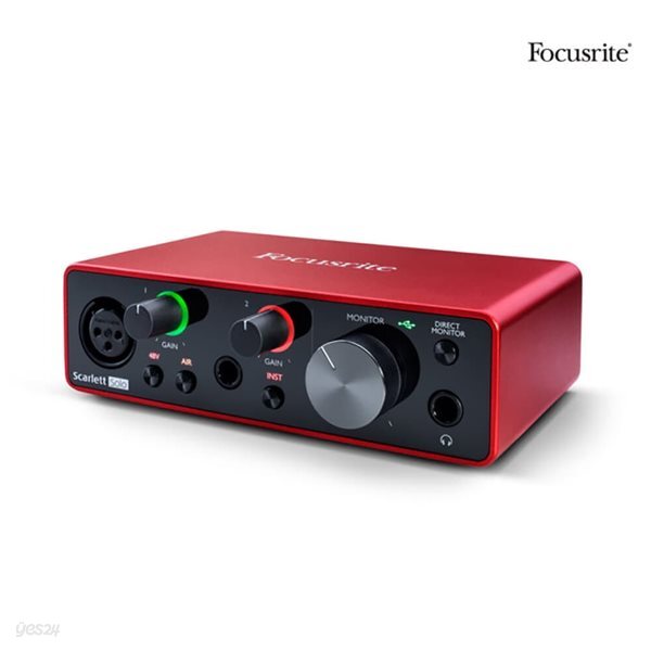 포커스라이트 스칼렛 솔로 3세대 Solo 오디오 인터페이스 / Focusrite Scarlett Solo 3Rd Gen 오인페 ...