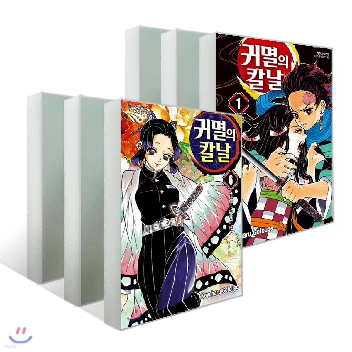 (애니메이션 1기) 귀멸의 칼날 1~6권 세트
