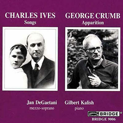 Jan DeGaetani 찰스 아이브스: 가곡 모음 (Charles Ives: Songs) 