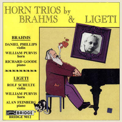 William Purvis  / Ƽ: ȣ  (Brahms: Horn Trio Op.40 / Ligeti: Trio - Hommage a Brahms) 