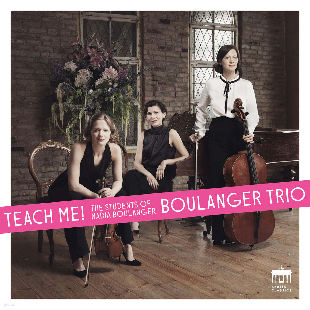 Boulanger Trio 피아노 3중주 - 프랑세/ 번스타인/ 코플랜드/ 필립 글래스/ 피아졸라/ 퀸시 존스 (Teach me! The students of Nadia Boulanger)