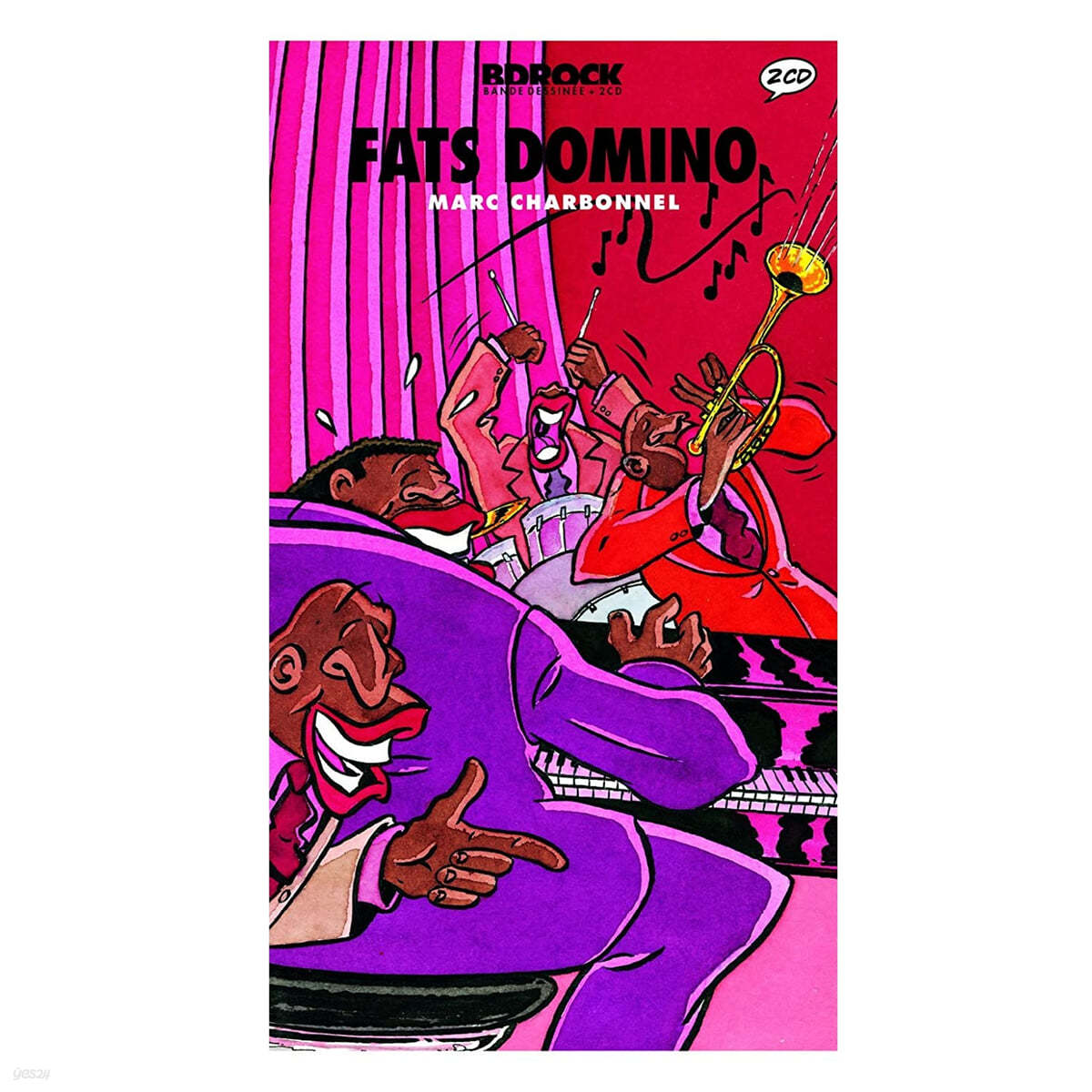 일러스트로 만나는 팻 도미노 (Fats Domino Illustrated by Marc Charbonnel) 