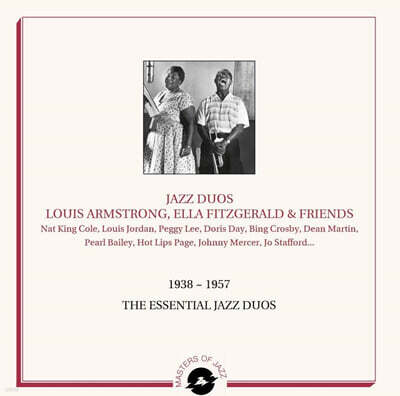 Louis Armstrong / Ella Fitzgerald — Jazz Duos: Louis Armstrong, Ella Fitzgerald and Friends 앨범 커버