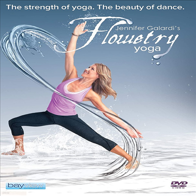 Flowetry Yoga With Jennifer Galardi (÷ξƮ 䰡   )(ڵ1)(ѱ۹ڸ)(DVD)