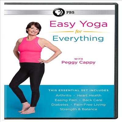 Easy Yoga For Everything With Peggy Cappy ( 䰡  긮   ĳ)(ڵ1)(ѱ۹ڸ)(DVD)