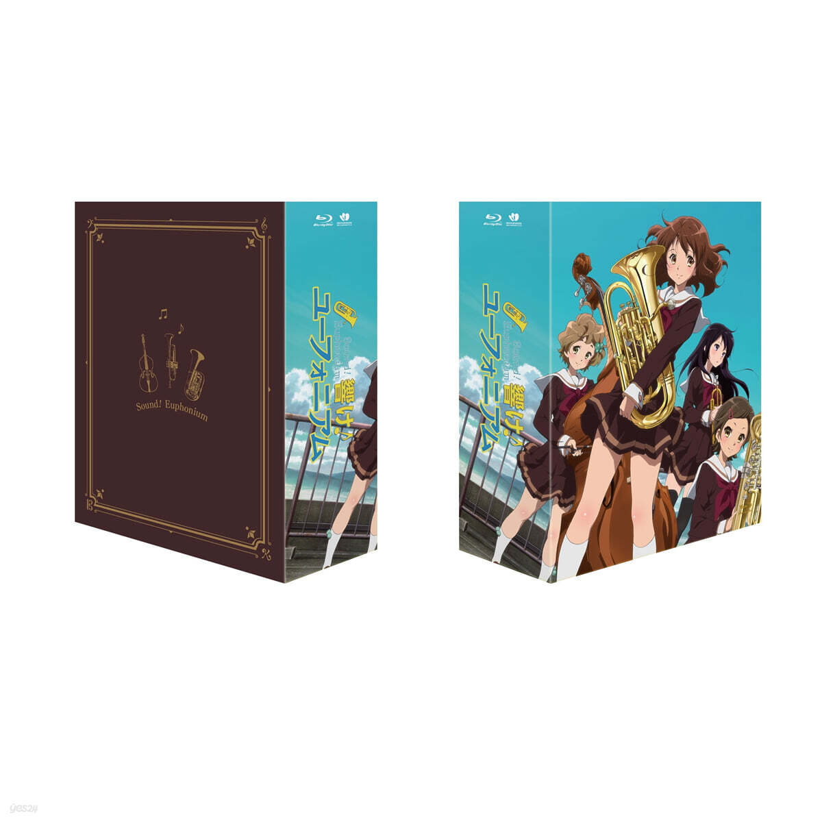 울려라! 유포니엄 1기 TV시리즈 VOL.1~7 전권 + 우리말 녹음 + 일본 성우 및 스태프 코멘터리 포함 파이널 에디션 (7Disc, 1~13화) (Final Edition) : 블루레이