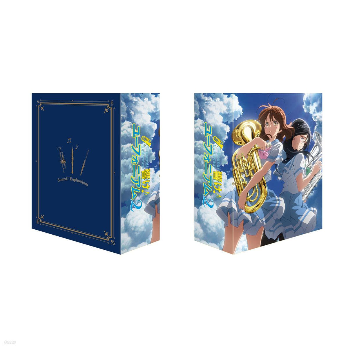 울려라! 유포니엄 2기 TV시리즈 VOL.1~7 전권 + 우리말 녹음 + 일본 성우 및 스태프 코멘터리 포함 파이널 에디션 (7Disc, 1~13화) (Final Edition) : 블루레이