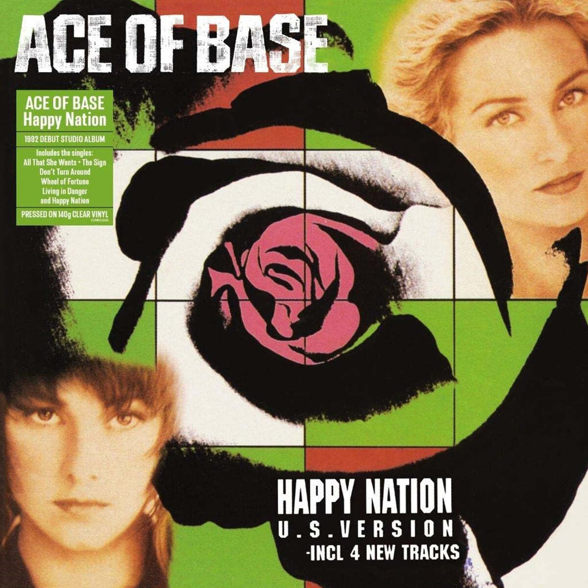 Ace of Base (에이스 오브 베이스) - Happy Nation [투명 컬러 LP] 