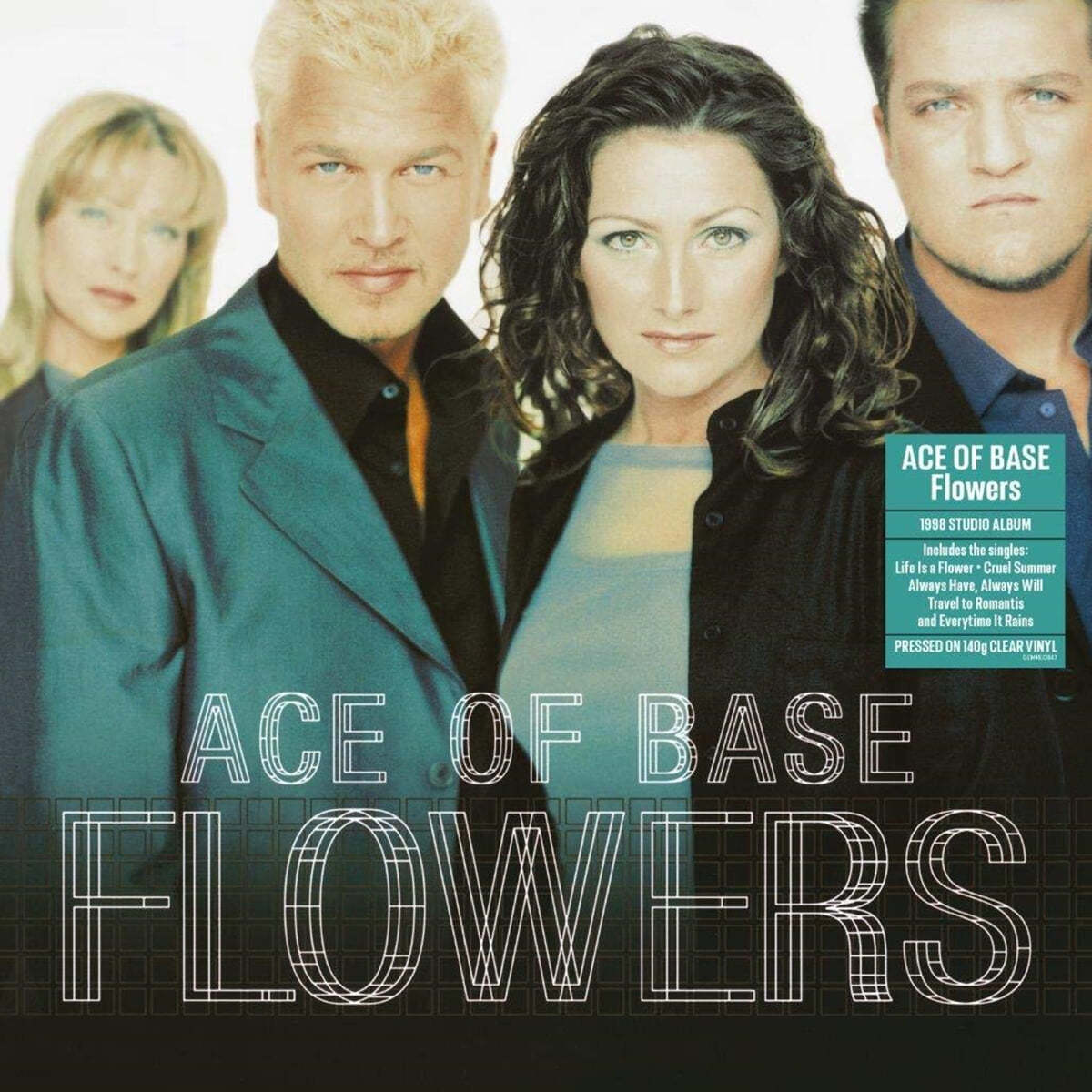 Ace of Base (에이스 오브 베이스) - Flowers [투명 컬러 LP] 