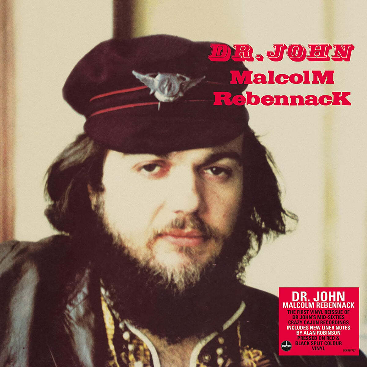 Dr. John (닥터 존) - MalcolM RebennacK [레드 & 블랙 스플릿 컬러 LP]