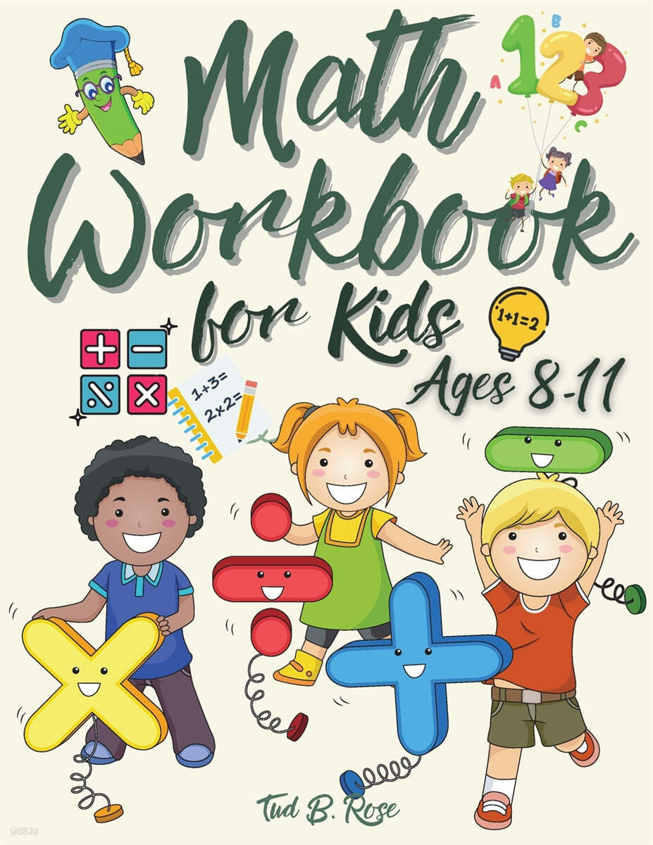 Math Workbook for Kids Ages 8-11 - 예스24