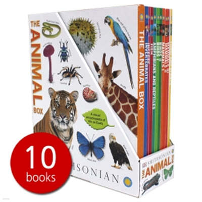 DK ̼ҴϾ  10 ڽ Ʈ DK Smithsonian The Animal Box 10 Books Set