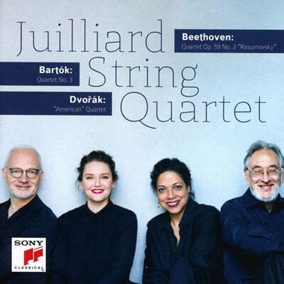Juilliard String Quartet 베토벤 / 바르톡 / 드보르작: 현악 사중주 (Beethoven: String Quartet Op.59 No.2 / Bartok: String Quartet No.3 Sz.85 / Dvorak: String Quartet Op.96) 