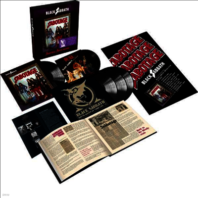 Black Sabbath — Sabotage (Super Deluxe Edition)(Remastered) 앨범 커버