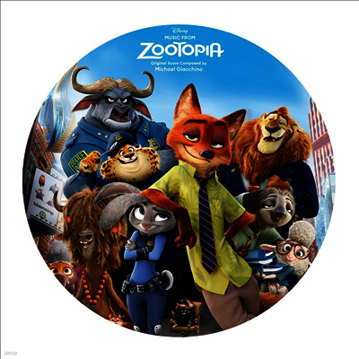 Michael Giacchino — Zootopia (주토피아) (Soundtrack)(Score) 앨범 커버