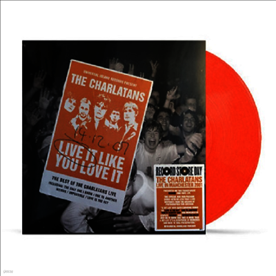 Charlatans Uk — Live It Like You Love It (RSD2020) 앨범 커버
