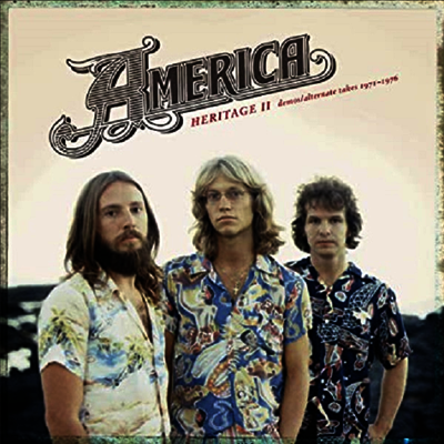 America — Heritage II: Demos/Alternate Takes 1971-1976 (RSD2020) 앨범 커버