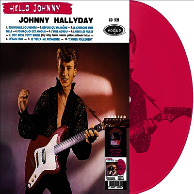 Johnny Hallyday — Hello Johnny Grave 앨범 커버