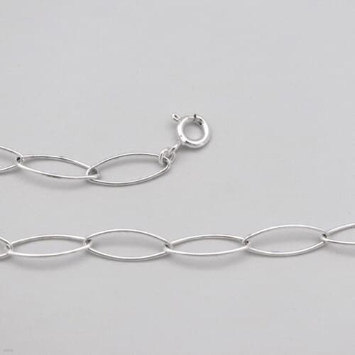 [Silver925] Oval chain anklet