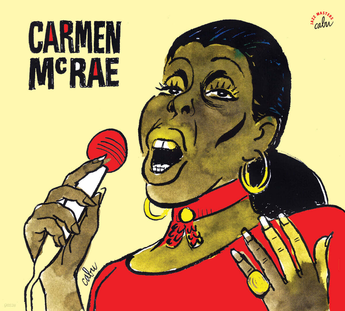 일러스트로 만나는 카르맨 맥레이 (Carmen McRae Illustrated by CABU)