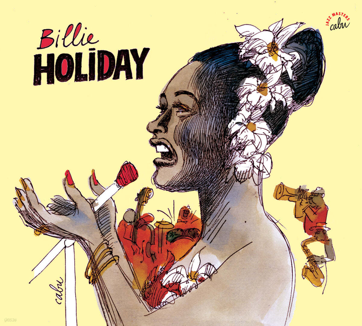 일러스트로 만나는 빌리 홀리데이 (Billie Holiday Illustrated by CABU) 