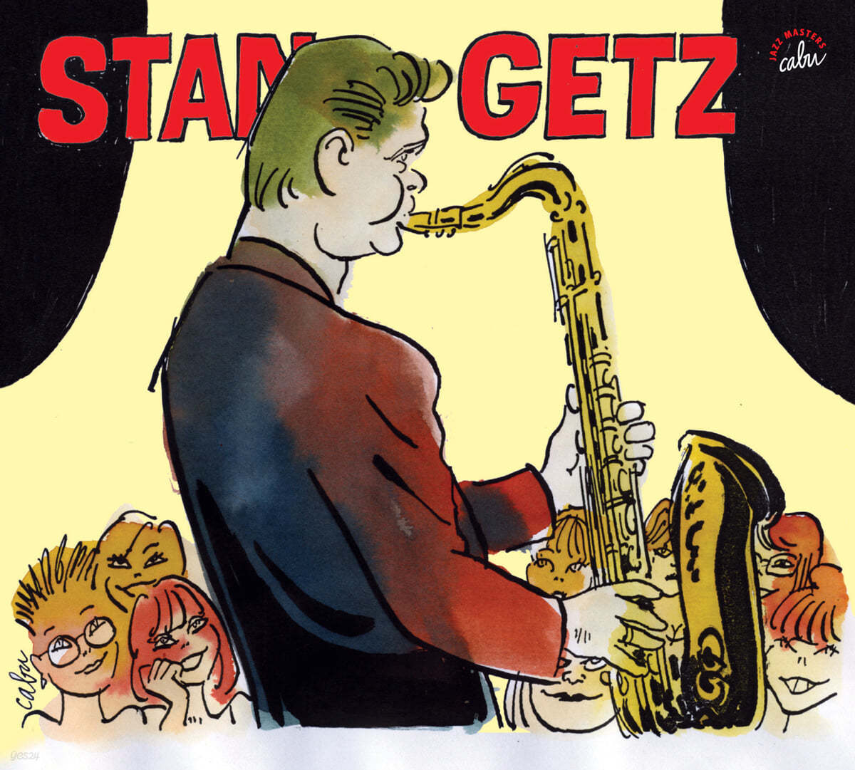 일러스트로 만나는 스탄 게츠 (Stan Getz Illustrated by CABU)