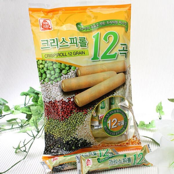 [글로벌푸드]12곡 크리스피 롤 - 180g (18개입)