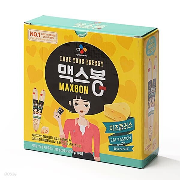 CJ맥스봉 치즈 플러스 1,080g