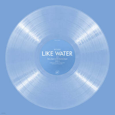  (WENDY) - ̴Ͼٹ 1 : Like Water [LP]