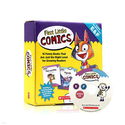 First Little Comics : Guided Reading Levels E & F (Book & CD)