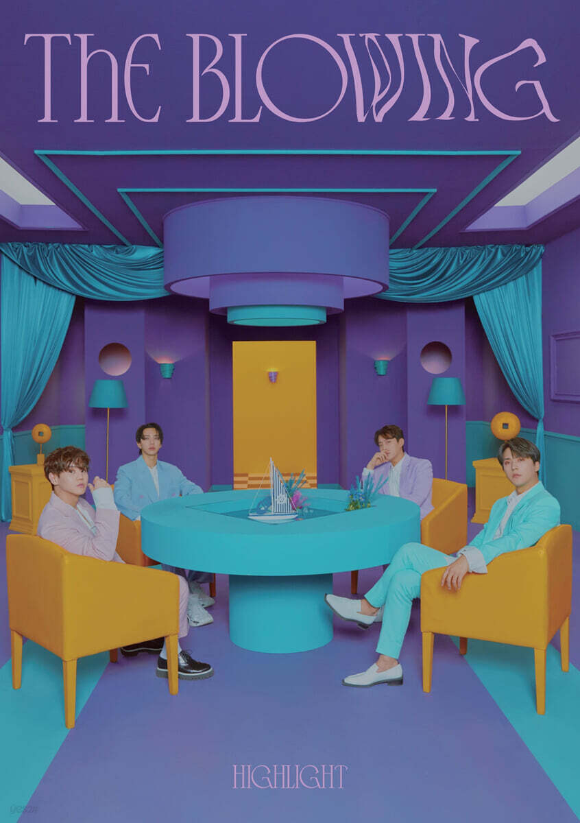 하이라이트 (HIGHLIGHT) - 미니앨범 3집 : The Blowing [Gust ver.]