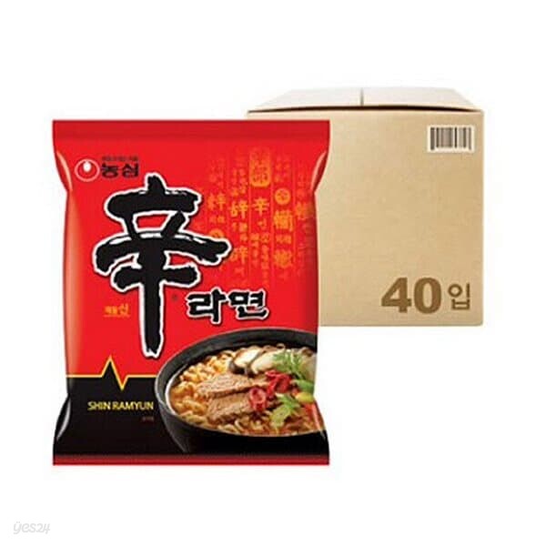 [농심] 신라면 (120g x 40개)