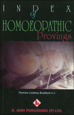 Index of Homoeopathic Provings