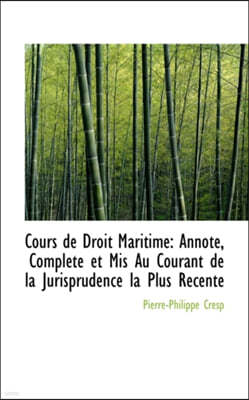 Cours de Droit Maritime