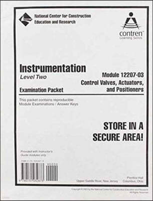 12207-03 Control Valves, Actuators, and Positioners Instructors Guide