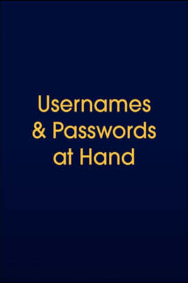 Usernames & Passwords at Hand