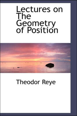 Lectures on the Geometry of Position
