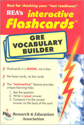 GRE Vocabulary Builder Interactive Flashcards