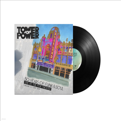 Tower Of Power — 50 Years Of Funk & Soul: Live At The Fox Theater 앨범 커버