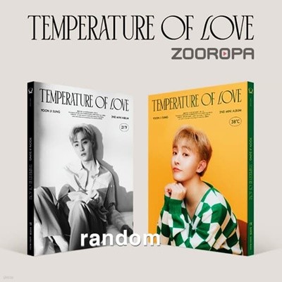 [미개봉/주로파] 윤지성 2집 Temperature of Love