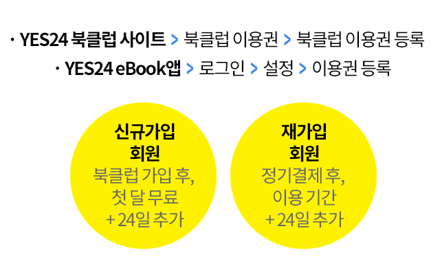 무제한 독서 라이프, YES24 북클럽!