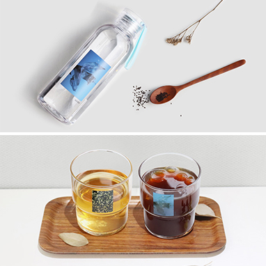 한강 소설 보틀, 유리컵